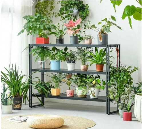 3-ярусный стеллаж MSM для офиса, спальни, кухни или ванной комнаты