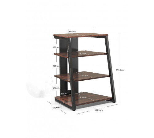 4-уровневый стенд FITUEYES – ретро-стиль и функциональность