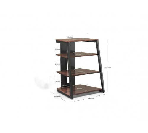 4-уровневый стенд FITUEYES – ретро-стиль и функциональность