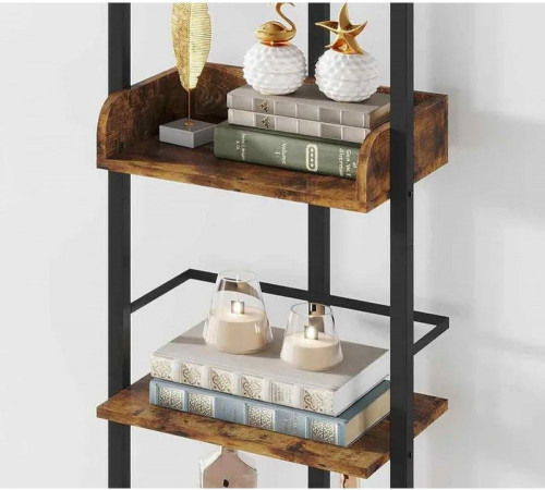 5-ярусный стеллаж MSM – узкий и практичный стеллаж с пятью полками.