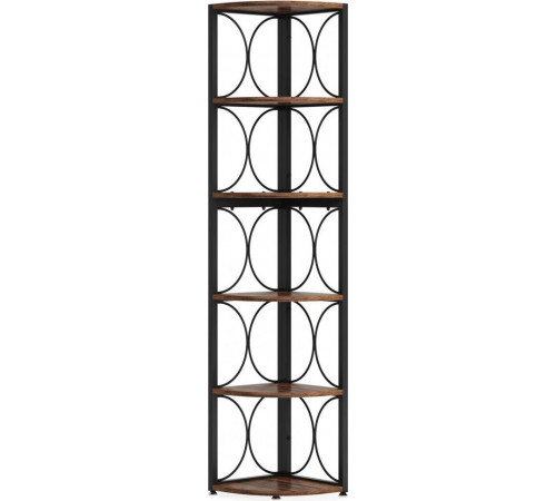 6-ярусный угловой стеллаж MSM – вместительный и стильный в угловое пространство