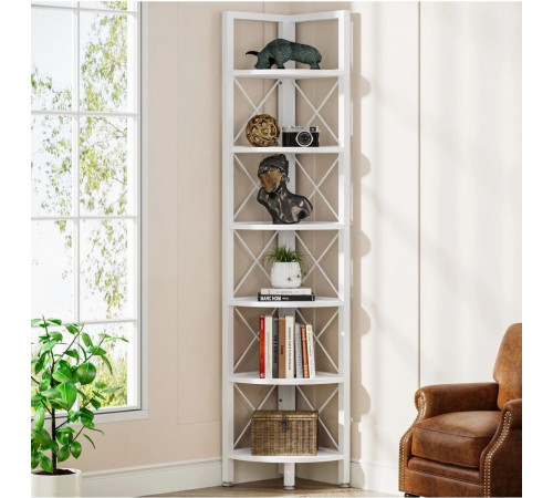 6-ярусный угловой стеллаж MSM – идеальное решение для небольшого пространства.