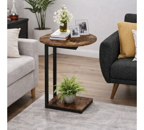 C-образный набор небольших боковых столиков – 65х40х24 см.