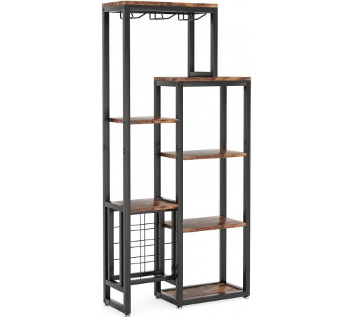 5-ярусный стеллаж для вина MSM - изысканный винный стеллаж в стиле лофт