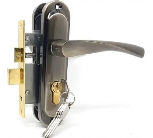 KEDR Замок врізний з ручками CLASS 0823 AB M60Z