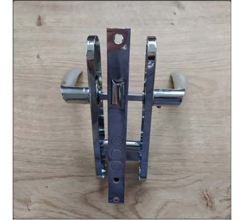 KEDR Замок врезной с ручками CLASS 1523-M60 CP хром