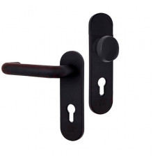 KEDR Ручка глухая CLASS 1919 BLACK на противопожарный замок