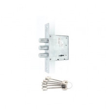 KEDR Сувальдный замок 10/S-60.3R14 (с соответствующей планкой)