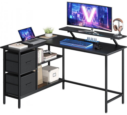 L‑образный стол VASAGLE