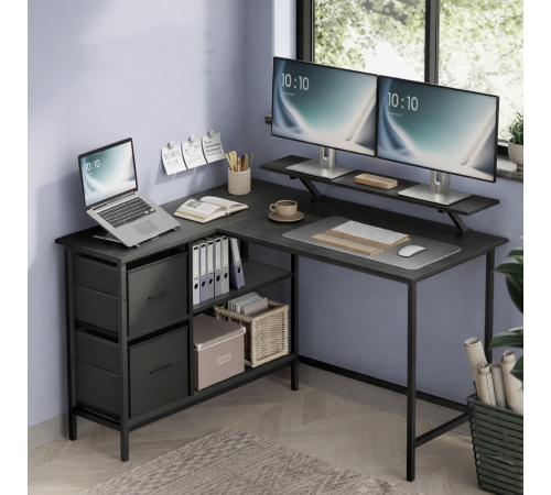 L‑образный стол VASAGLE