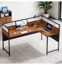 L-образный угловой офисный стол