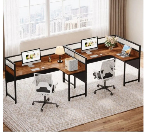 L-подібний кутовий офісний стіл (140×120×110 см)
