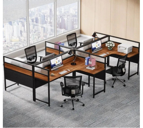 L-подібний кутовий офісний стіл (140×120×110 см)