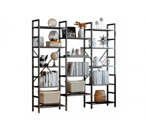 Loft стеллаж №4 (176×30×176см) – офисный дизайн