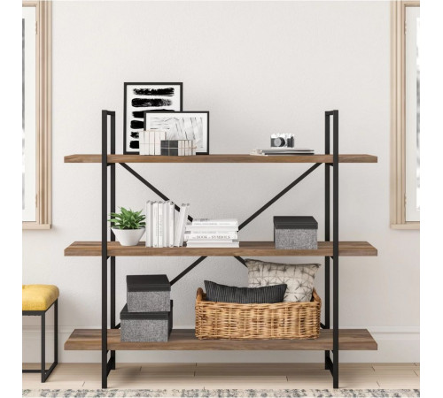 Loft стеллаж №7 в офис – 160×38×142см