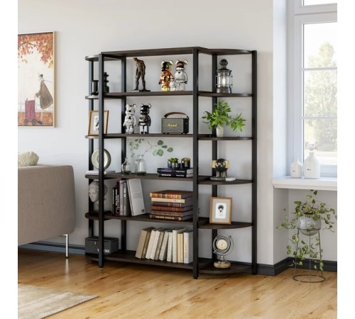 Loft стеллаж №3 в офис – 123,5×33,6×168 см