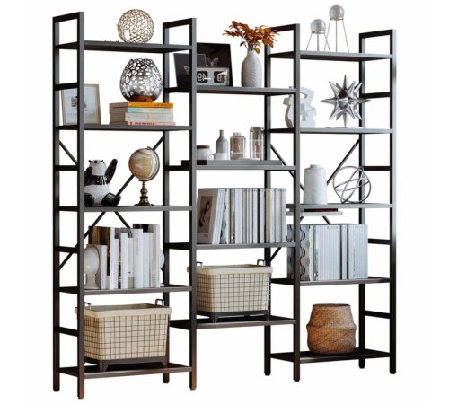 Loft стеллаж №4 (176×30×176см) – офисный дизайн