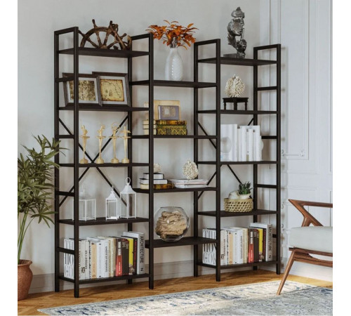 Loft стеллаж №4 (176×30×176см) – офисный дизайн