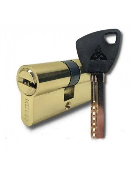 Циліндр KEDR BRASS M80 ZG (45*35) brass key