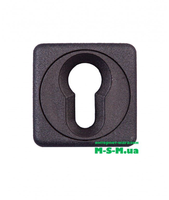 Накладка для циліндрових замків Аріко чорний Накладка для циліндрових замків Аріко чорний