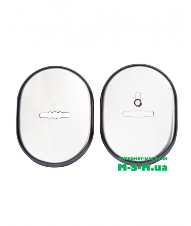 Накладки для сувальдних замків Аріко люкс хром