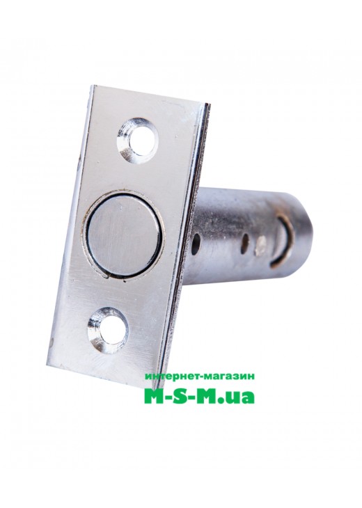 Засувка для вхідних дверей одностороння врізна Аріко хром