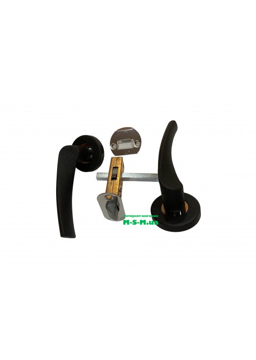 Ручка-засувка Аріко ЗЩ 114-5 чорний