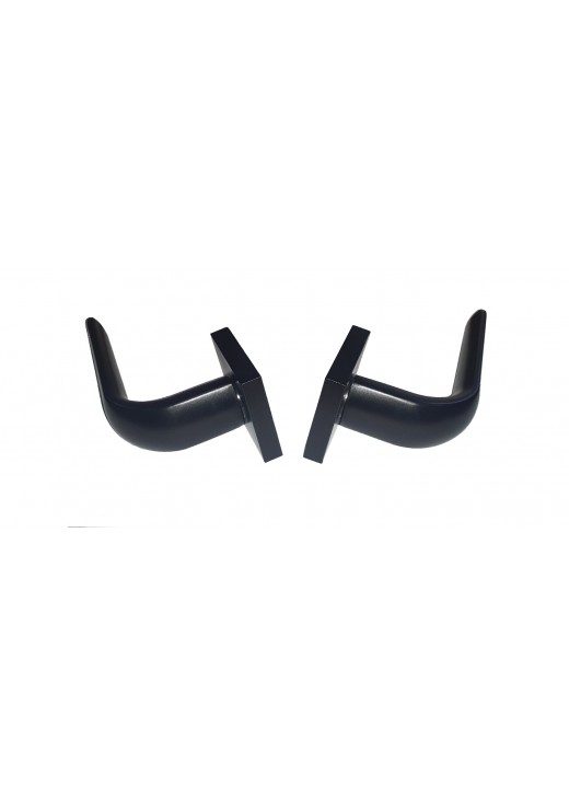 Дверна ручка ITALY роздільна чорна Дверна ручка ITALY роздільна чорна