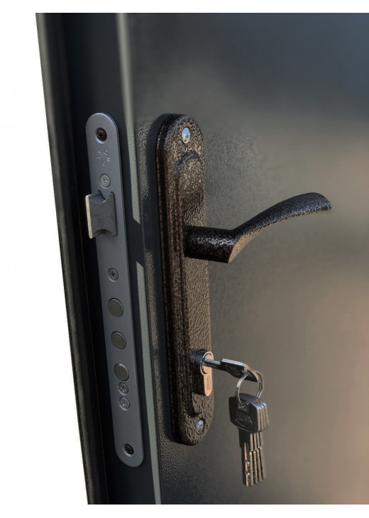 Технічні двері Корона 3D Антрацит