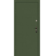 Вхідні двері Вулкан Terra Olive Steel Метал/МДФ 2050х860 мм ліві