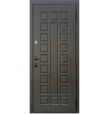 Входная дверь Вулкан Gray Grid Line 2050х960 мм правие