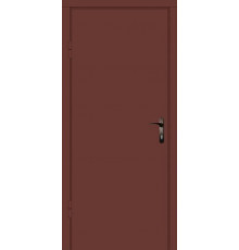 Вхідні двері Вулкан Mahogany Метал/МДФ 2050х860 мм ліві