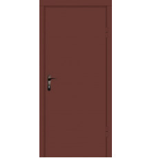 Вхідні двері Вулкан Mahogany Метал/МДФ 2050х860 мм праві
