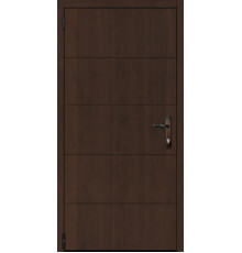 Вхідні двері Вулкан Premium Wood Dark 2050х860 мм ліві