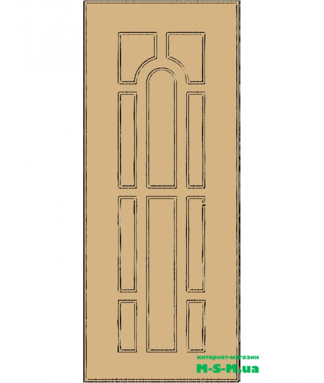 Міжкімнатні двері MSM 83 під фарбування