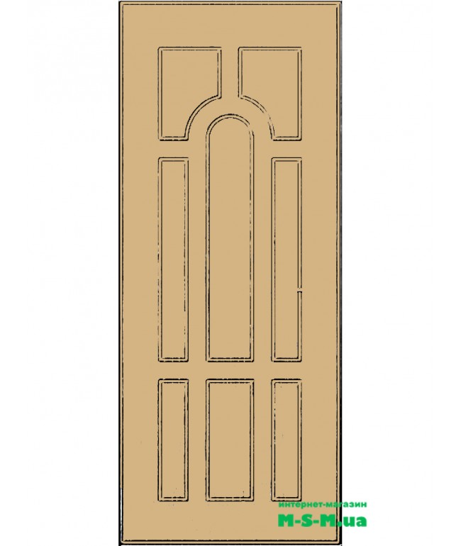 Міжкімнатні двері MSM 83 під фарбування