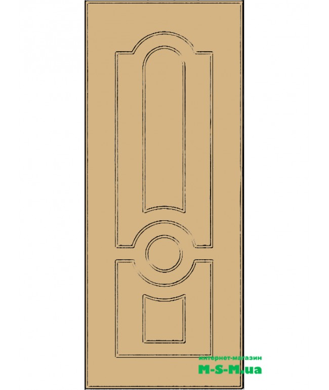 Міжкімнатні двері MSM 83 під фарбування Міжкімнатні двері MSM 83 під фарбування