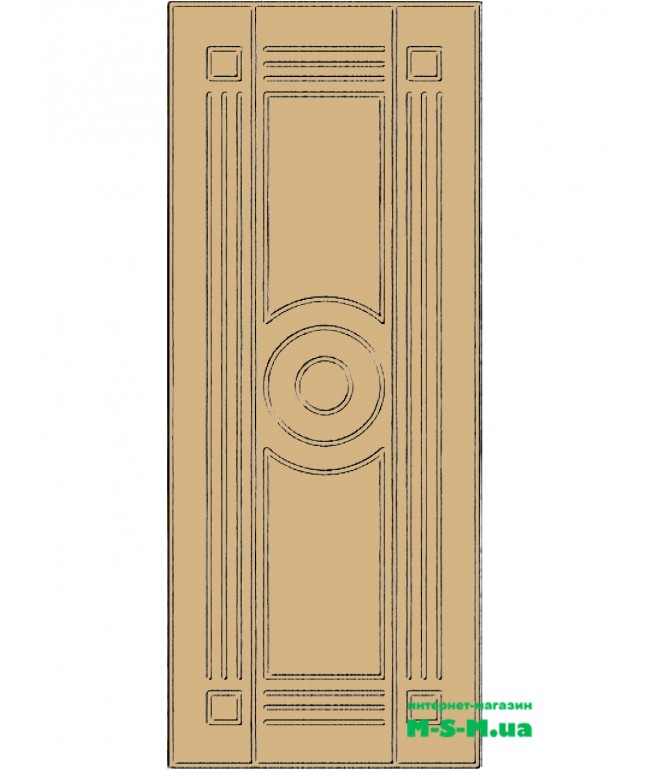 Міжкімнатні двері MSM 83 під фарбування