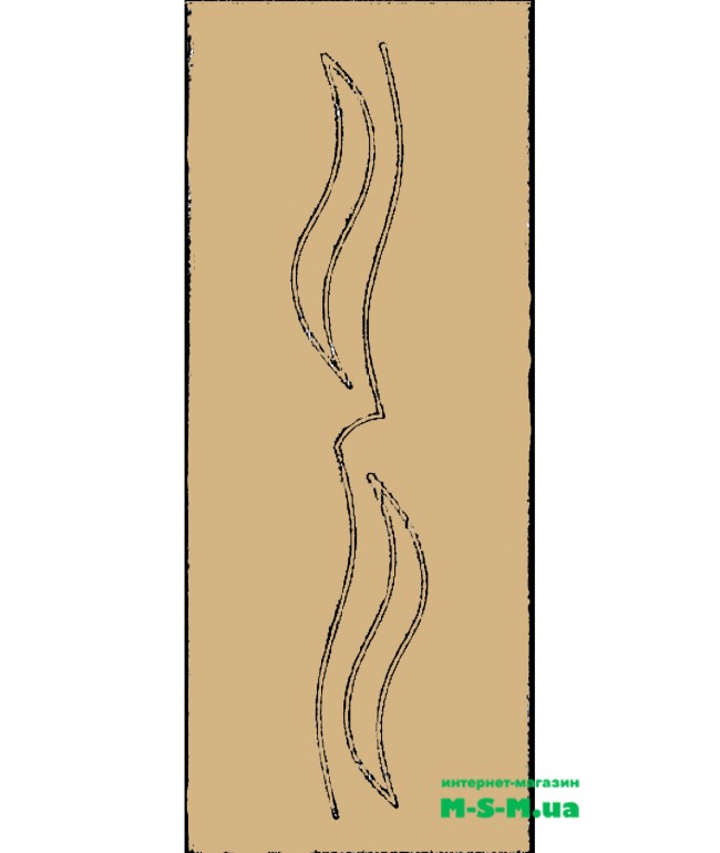 Міжкімнатні двері MSM 83 під фарбування