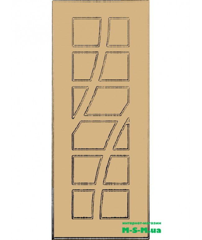 Міжкімнатні двері MSM 83 під фарбування