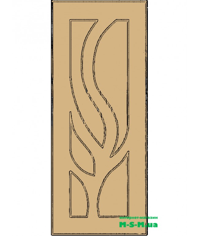 Міжкімнатні двері MSM 83 під фарбування