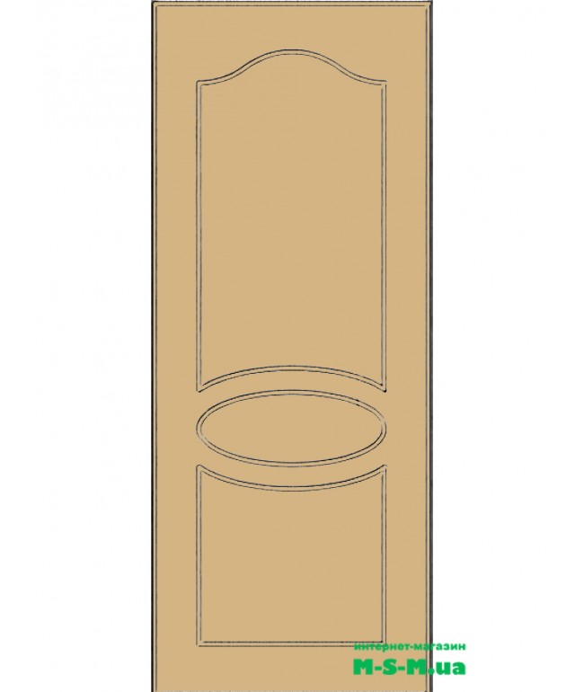 Міжкімнатні двері MSM 83 під фарбування