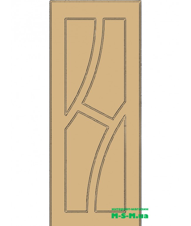 Міжкімнатні двері MSM 83 під фарбування