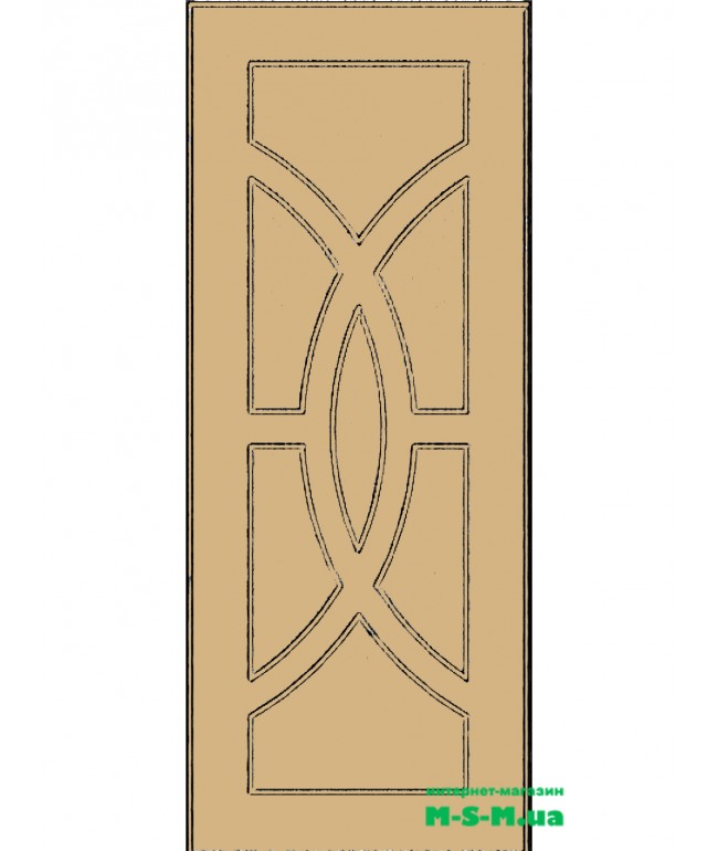 Міжкімнатні двері MSM 83 під фарбування