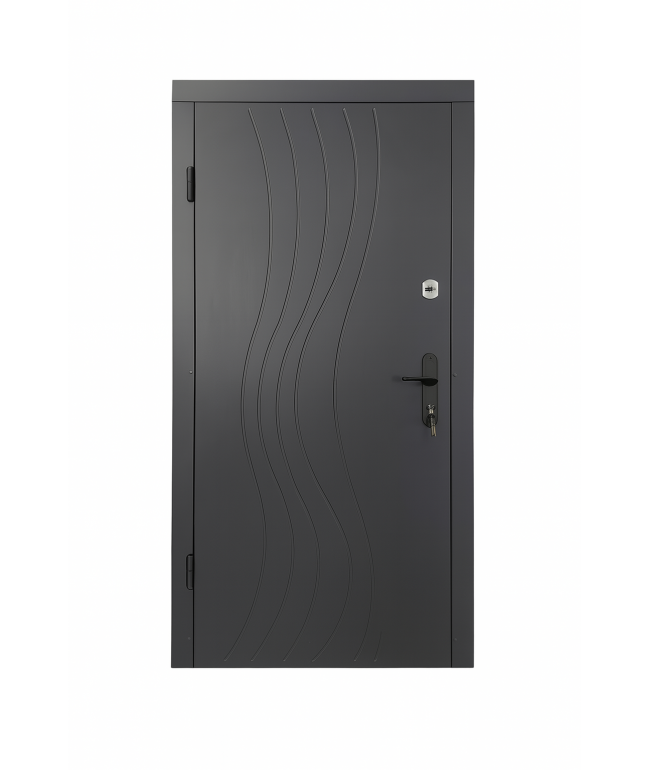 Вхідні двері Вулкан з МДФ накладками з обох сторін, 860×2050 / 960×2050 мм (права або ліва)