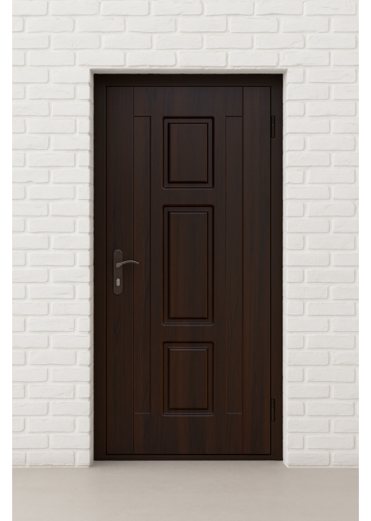 Вхідні двері Вулкан 960×2050 мм з МДФ накладками та двома замками (ліва)