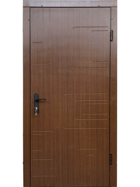 Вхідні двері Вулкан Новус з МДФ накладками