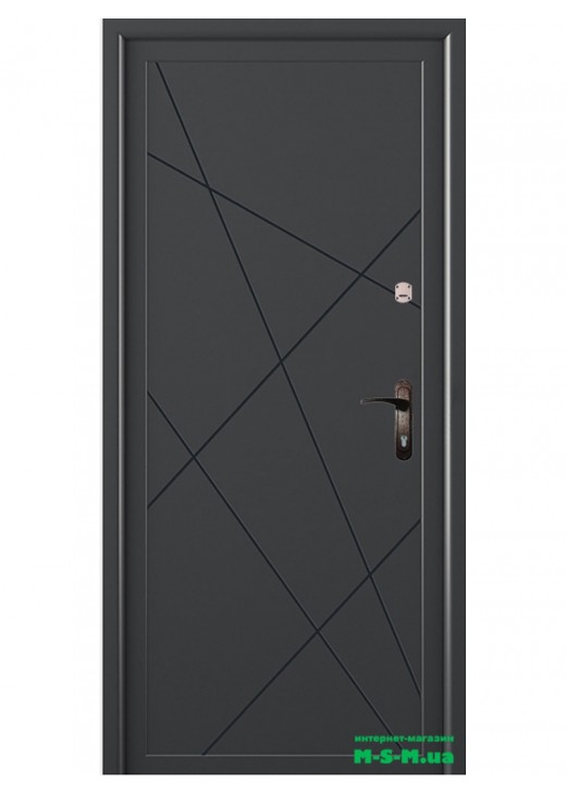 Вхідні двері Вулкан металл/МДФ