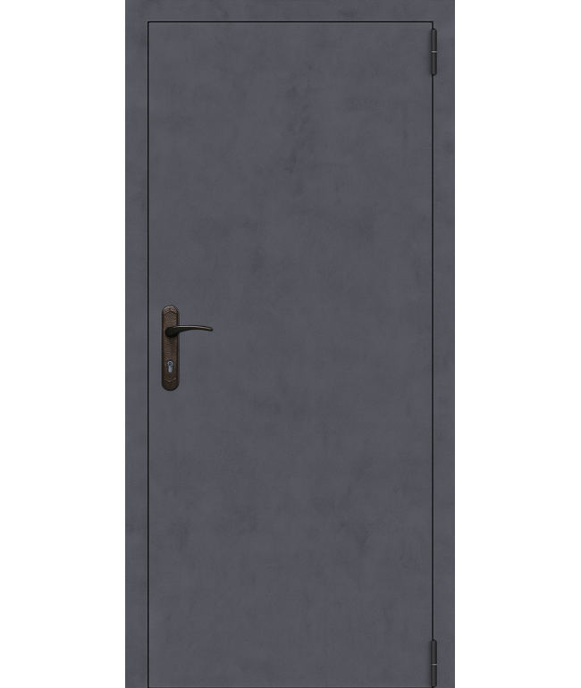 Вхідні двері Вулкан з оздобленням МДФ графіт