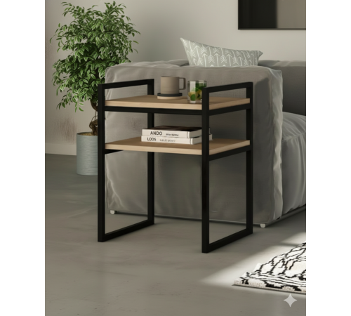Приставний столик Tab-219 в стилі Лофт